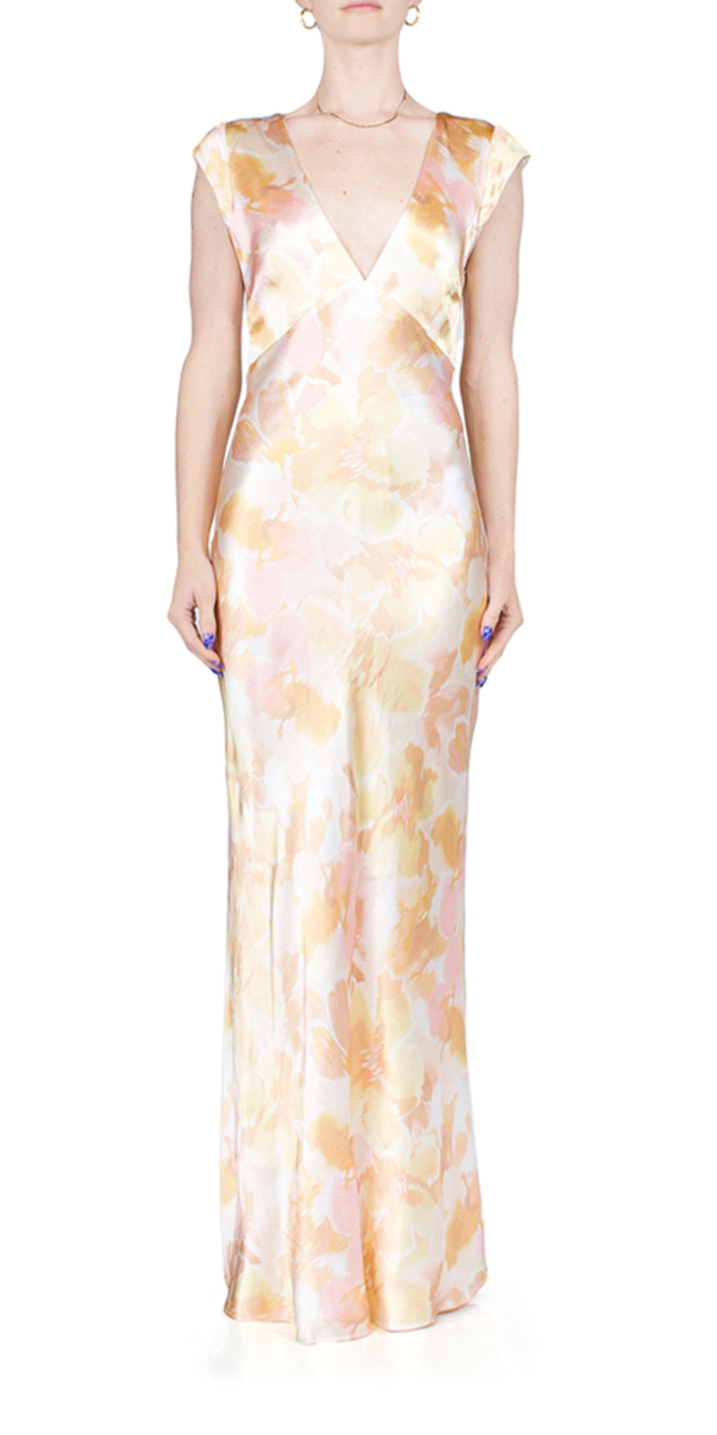 Bec Bridge Indi V Maxi Dress - Floral Haze