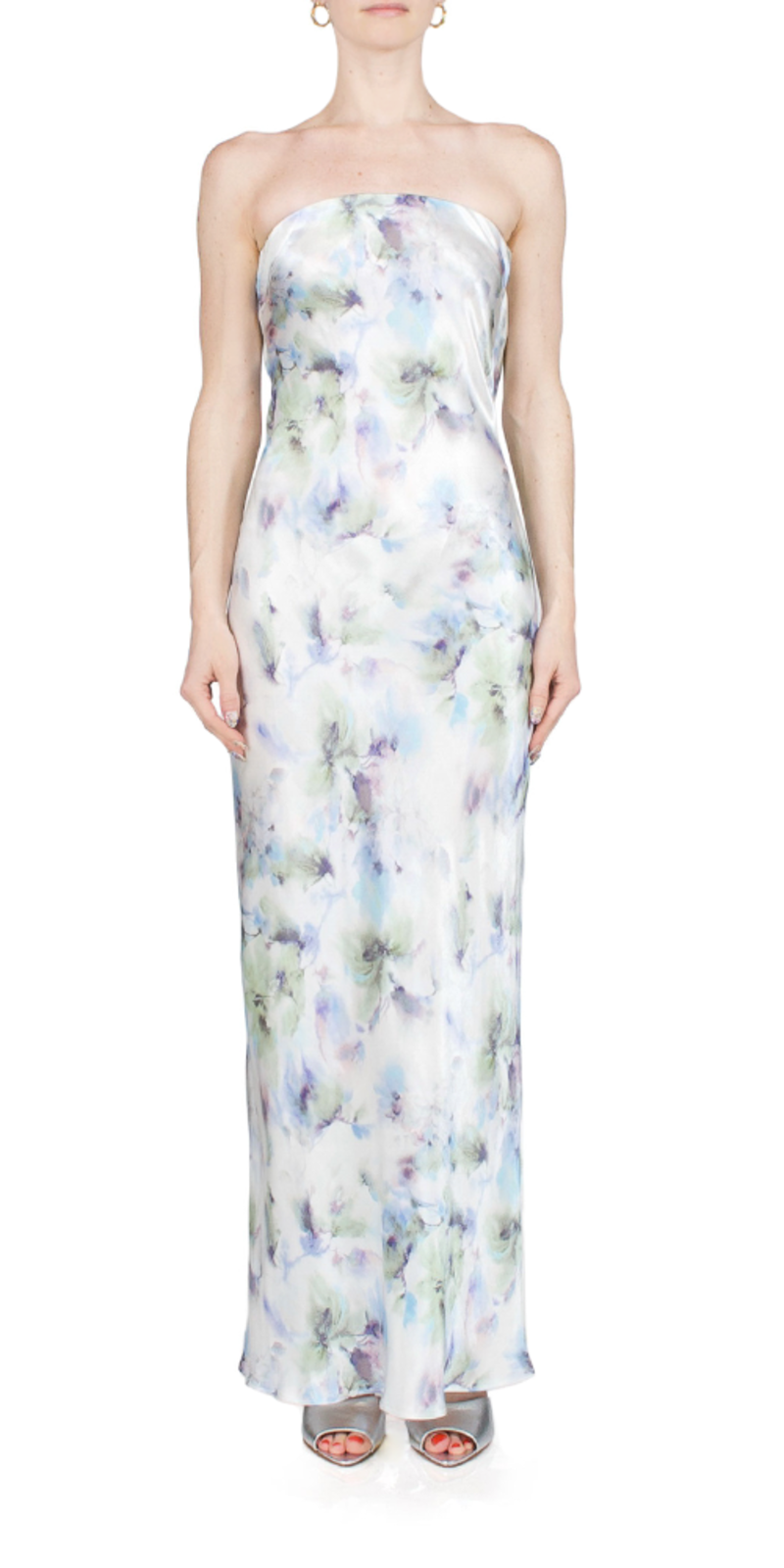 blue and gold midi dress Navy Allure Gold Knot Midi Dress Small (0/2) / Navy main image 1