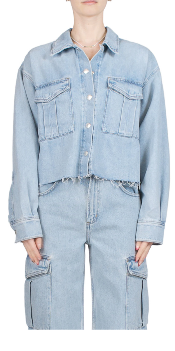 AGOLDE Nyx Denim Shirt - Realm | Garmentory