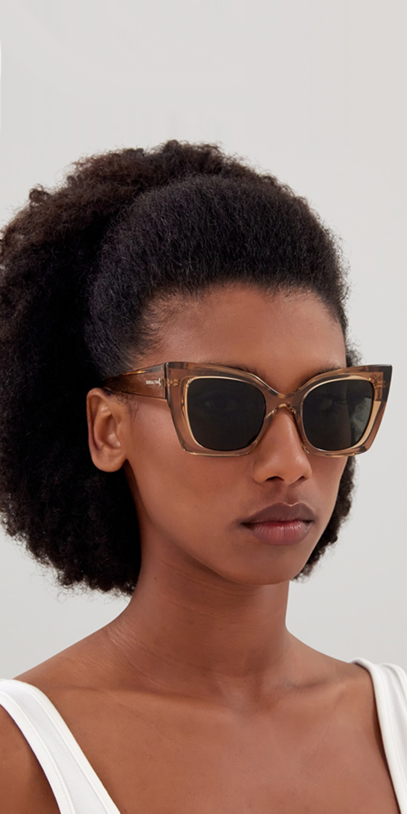NEW Saint Laurent SL 552 Ultra Cat Eye Sunglasses Saint Laurent SL 552 Sunglasses main image 3