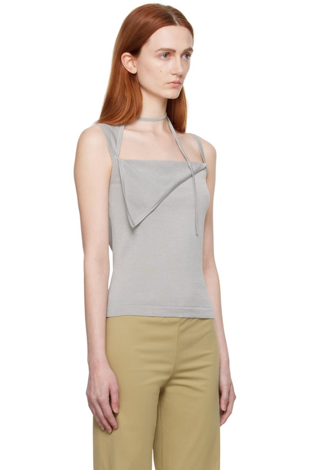 Maryam Nassir Zadeh Ivo Tank Top - Mist | Garmentory