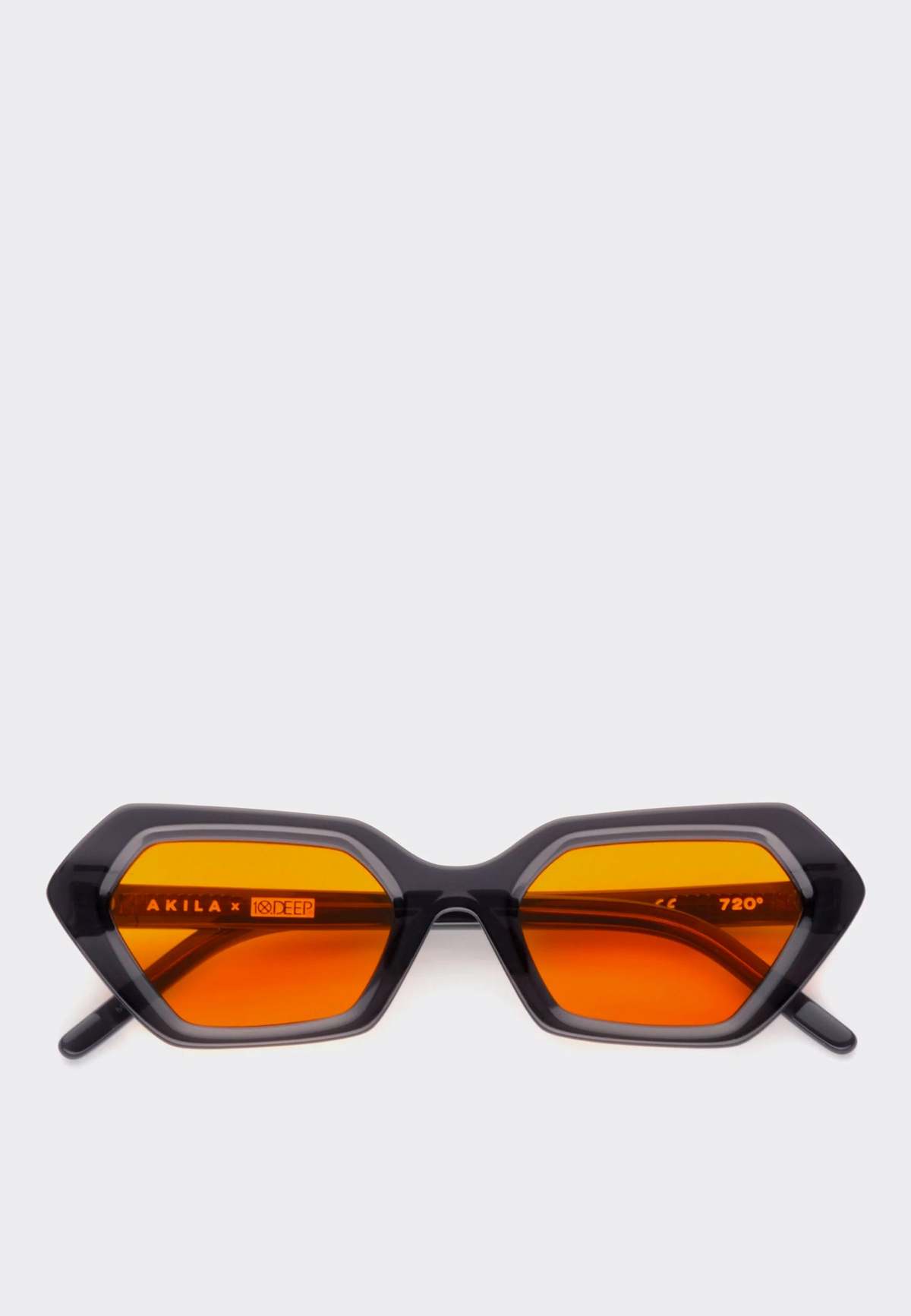 s*y様 AKILA × 10.DEEP “720°” ONYX ACETATE AKILA 720 Sunglasses - Onyx/Amber | Garmentory