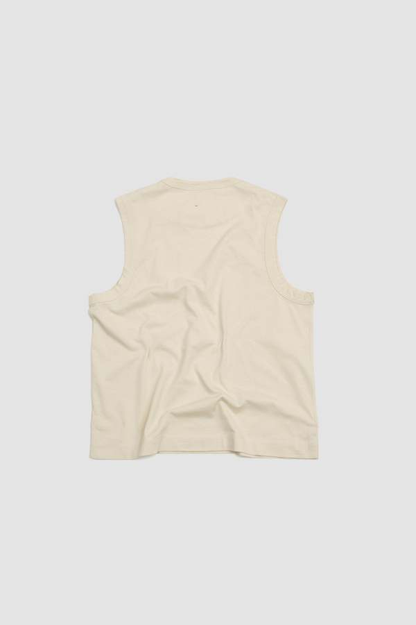 MARGARET HOWELL - 値下げ☆shawl collar vest Dark navy wool English Rib Shawl Collar Waistcoat | Margaret