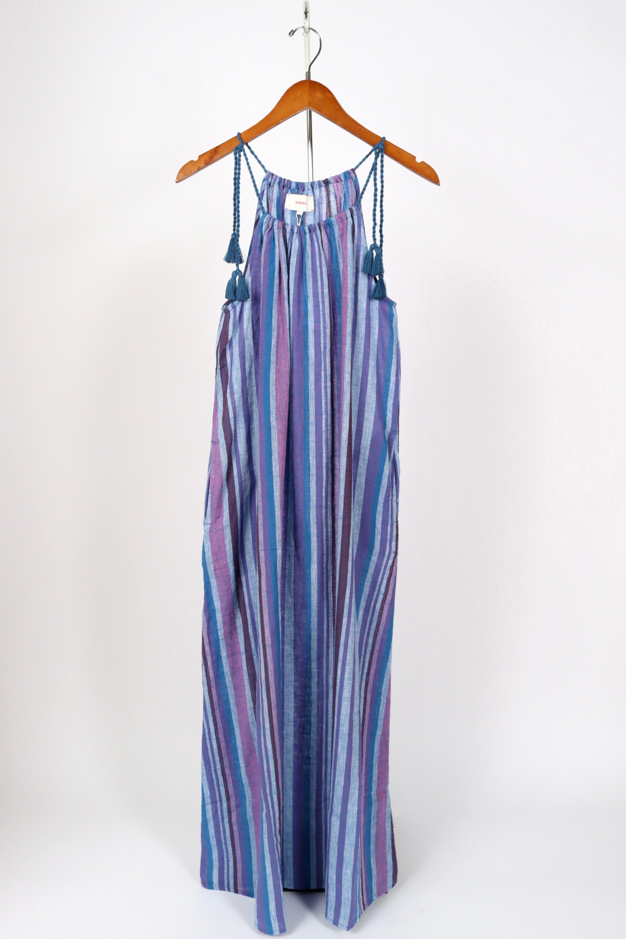 chocolate linen maxi dress Reversible Maxi Dress – Chocolate Linen Cotton Blend