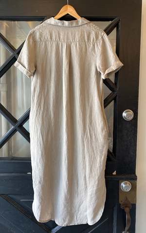 chinese dress ladies James Perse Classic Linen Shirt