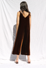 Lacausa Clothing Velvet Santi Jumpsuit - Thumbnail 5