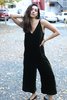 Lacausa Clothing Velvet Santi Jumpsuit - Thumbnail 13