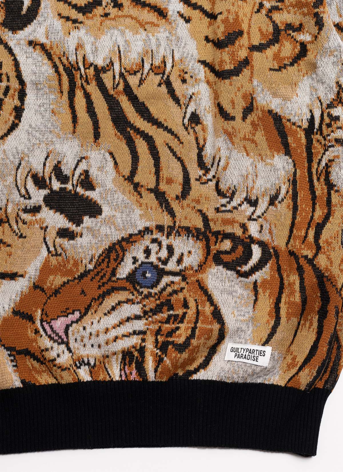 ラグ・カーペット WACKO MARIA TIM LEHI / RUG (SMALL) Wacko Maria - Tim Lehi Small Wool and Cotton-Blend Jacquard