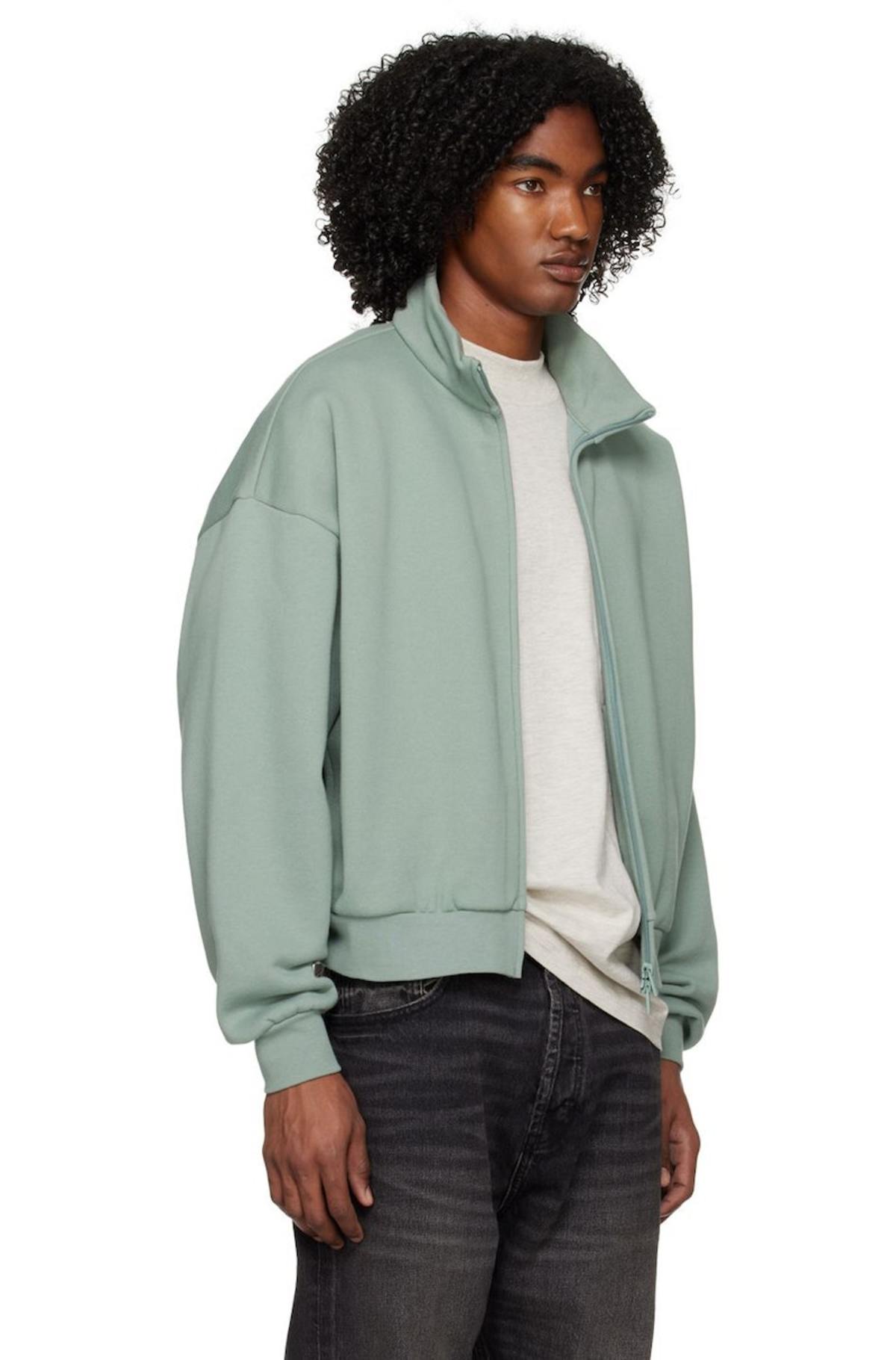 Essentials Full Zip Jacket - Blue | Garmentory