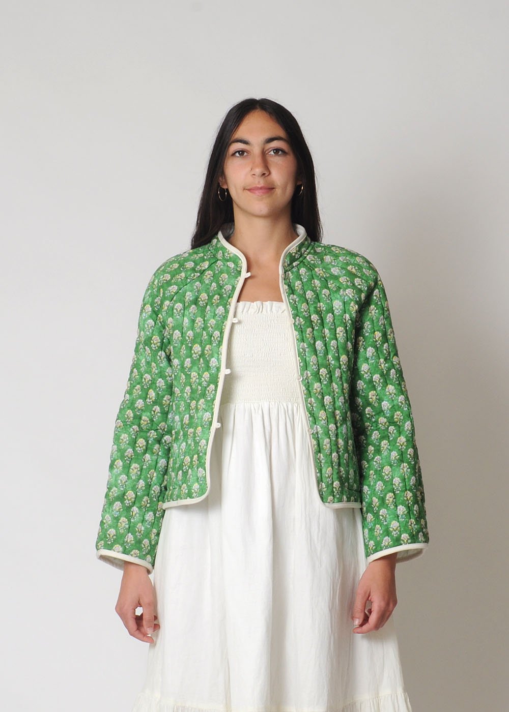  Grapeleaf Rosettes Reversible Jacket