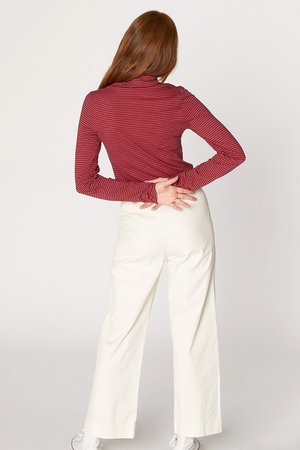 Lacausa Striped Turtleneck Lacausa Striped Turtleneck
