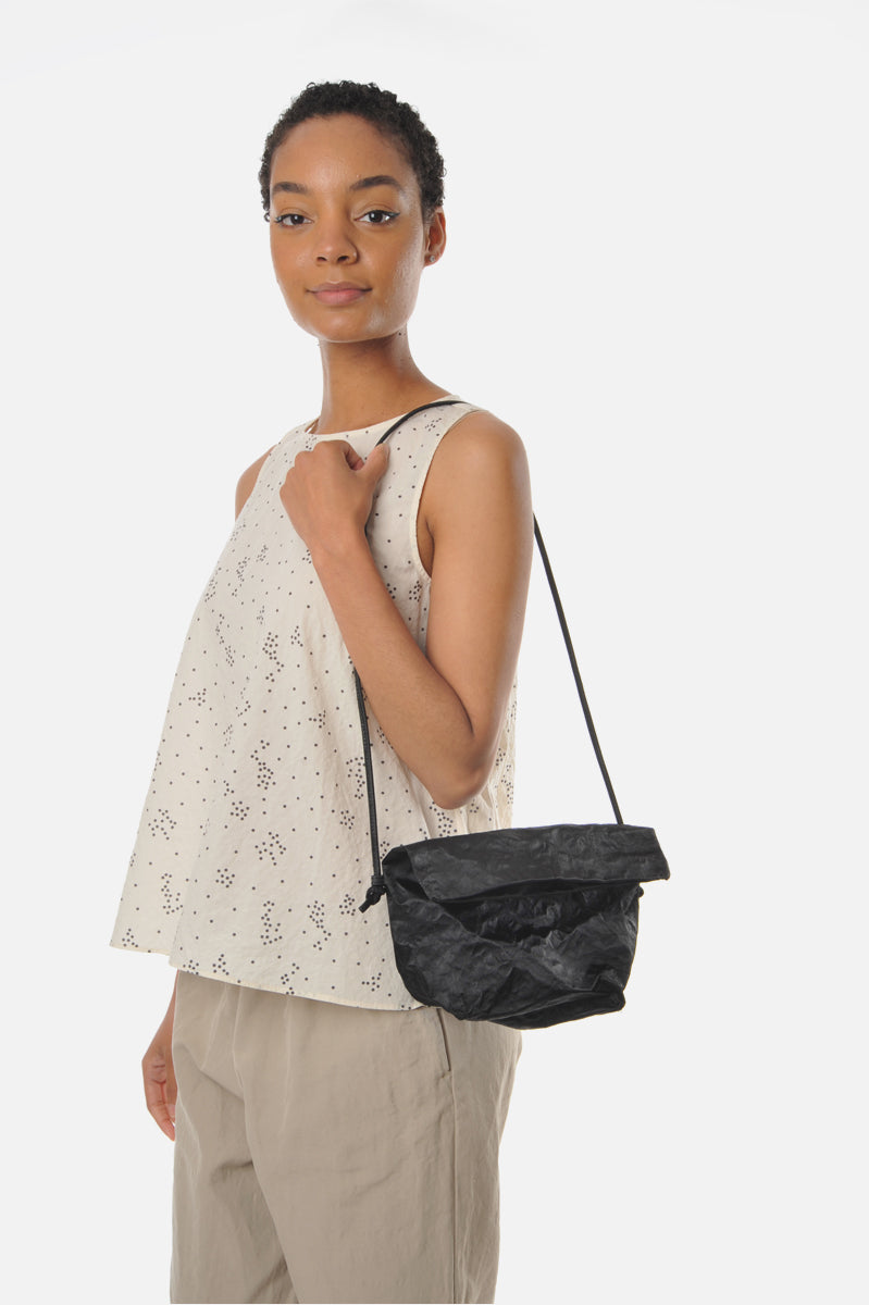 [ ] Satin Nylon Shoulder Bag ★大人気★ Zilla Satin Medium Shoulder Bag - Black | Garmentory