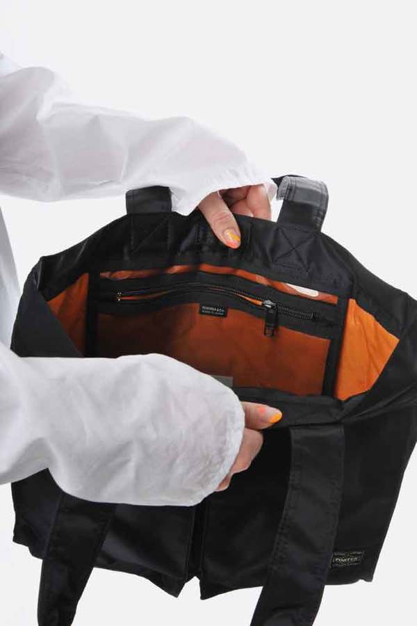 Black Tanker Tote | Garmentory