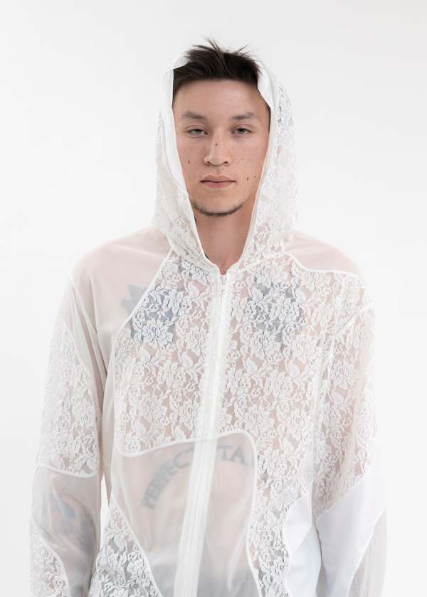 Post Archive Faction (Paf) 5.0+ Hoodie Left - Short/White | Garmentory