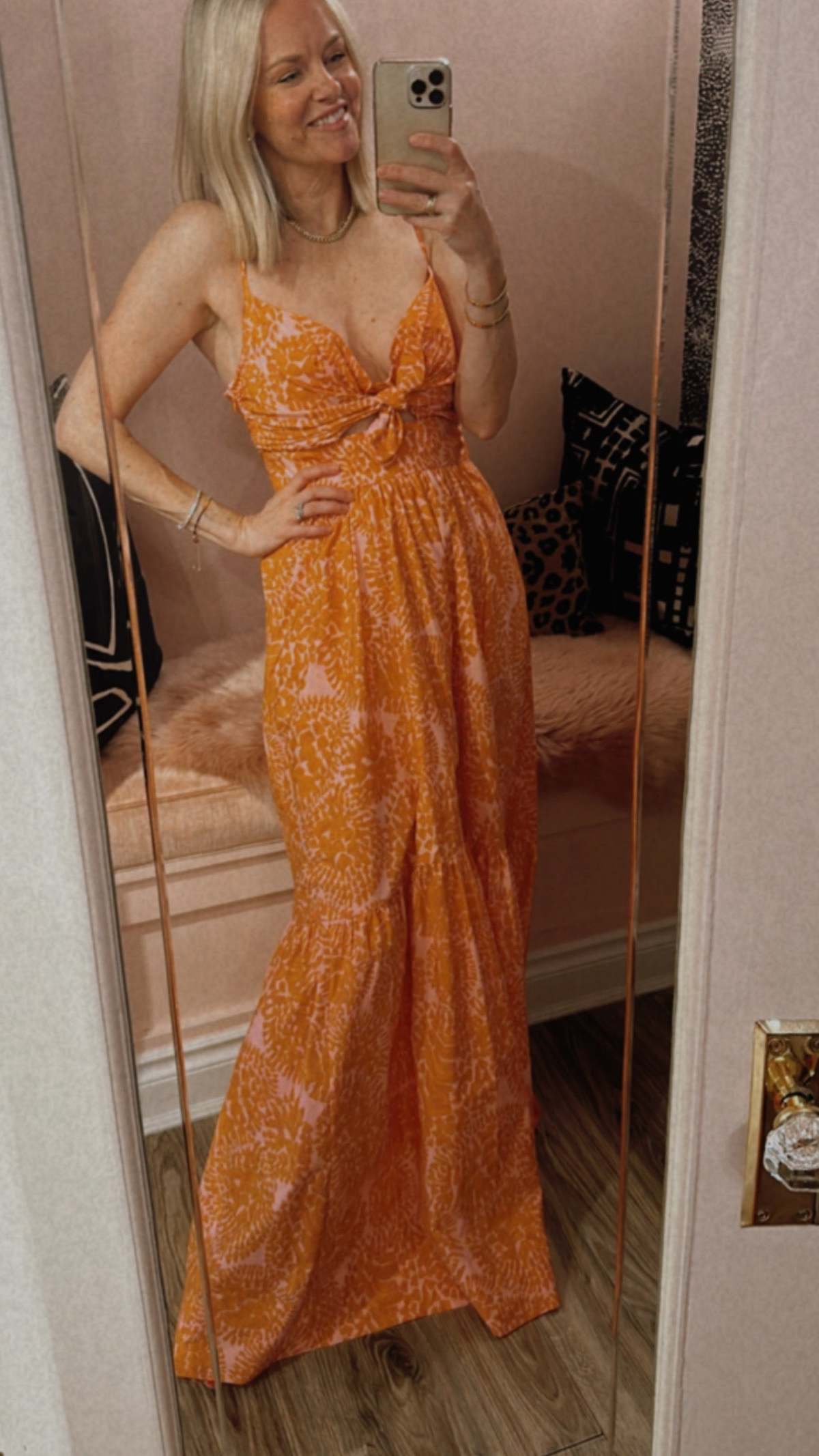 a line blue maxi dress Sydneys Closet SC7421 Blue/White Print Plus Sized Formal Dress Long A –  Glass Slipper Formals