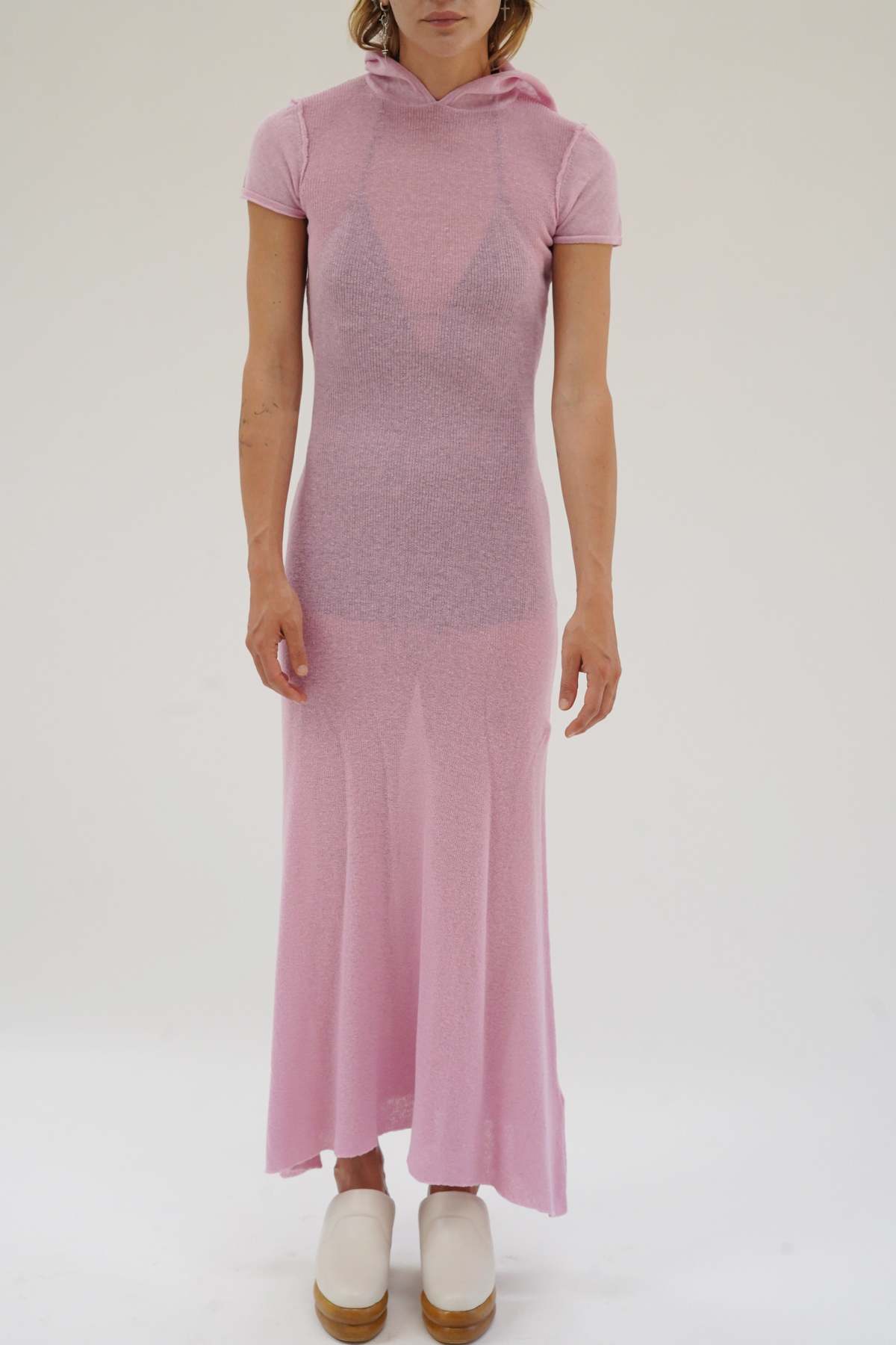 open lace back dress Paloma Wool | Buy Carlota Dress - dark mauve online