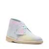 Clarks Originals Desert Boot - White Blue - Thumbnail 2