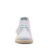 Clarks Originals Desert Boot - White Blue - Thumbnail 3