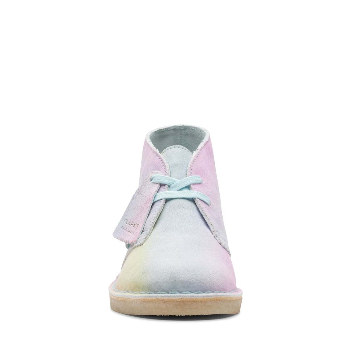 Clarks Originals Desert Boot - White Blue - Image 3 of 4