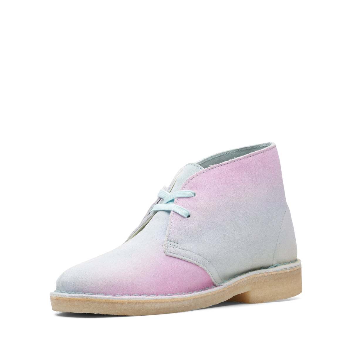 Clarks Originals Desert Boot - White Blue - Image 4 of 4