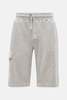 04651/ Velvet Bermuda Shorts - Grey - Thumbnail 1