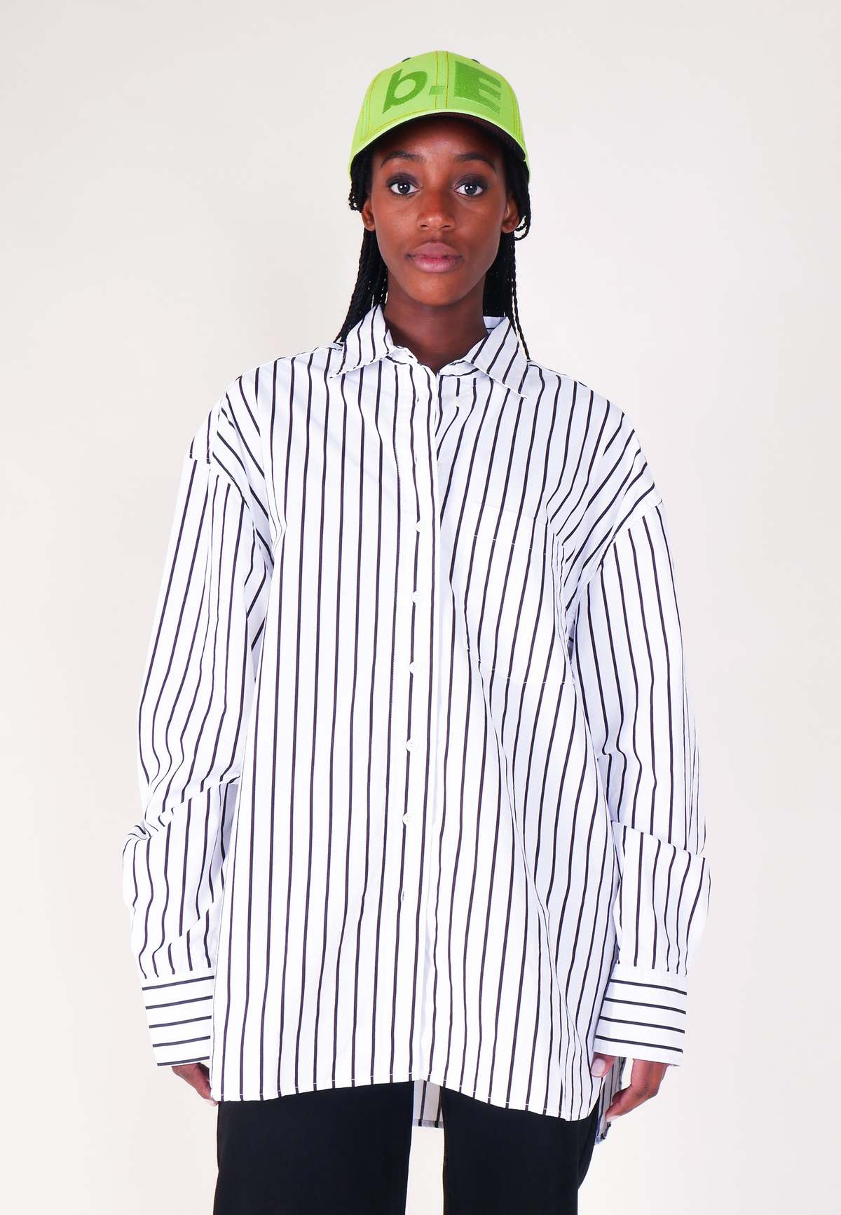 NEUW Barrett Shirt - Black Stripe - Image 1 of 5