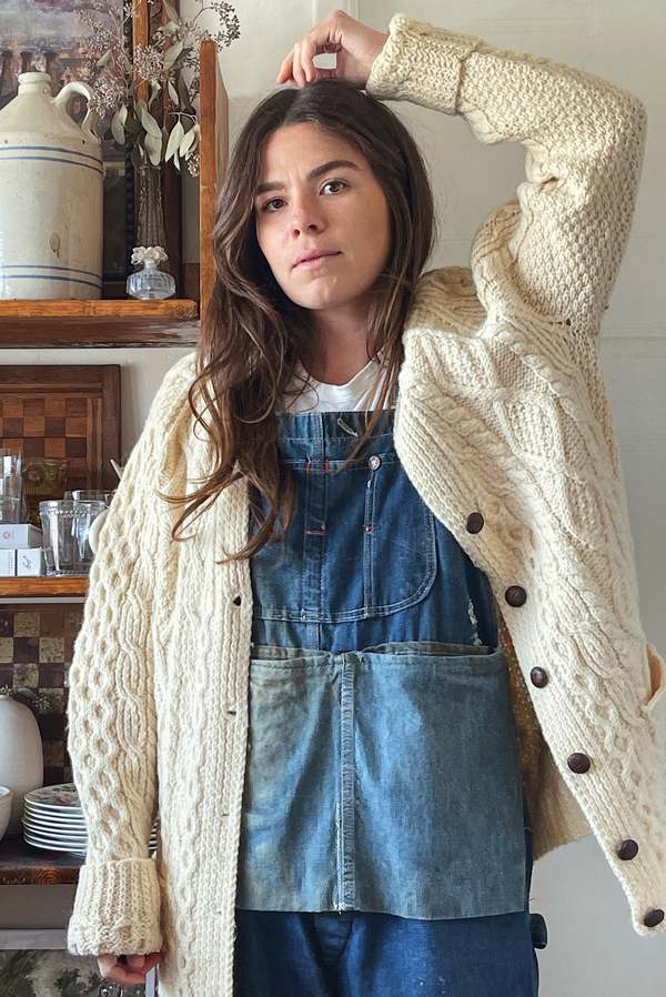 Oversized Fisherman Cardigan | Garmentory