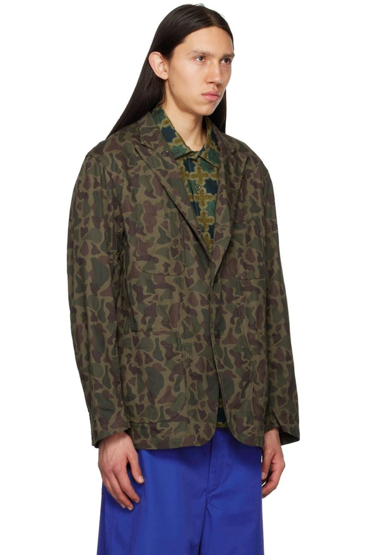 Engineered Garments Jacket Olive Camo Garmentory