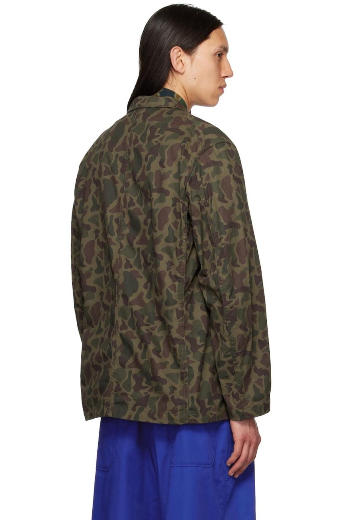 Engineered Garments Jacket Olive Camo Garmentory
