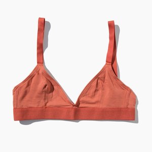 The Nude Label Basic Bra - Rust | Garmentory