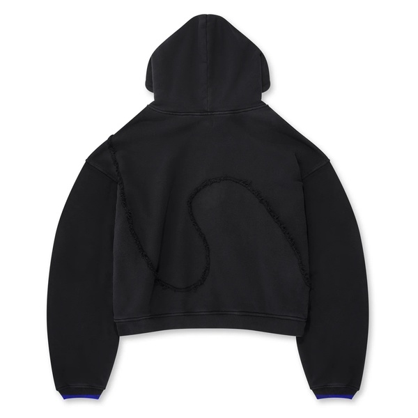 ERL Premium Swirl Hoodie - Black | Garmentory