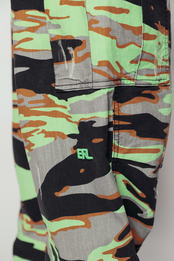 ERL Cargo Pants - Green Rave Camo | Garmentory