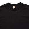 Warehouse & Co. 4601 Cotton Sumikuro Tee - Black - Thumbnail 2