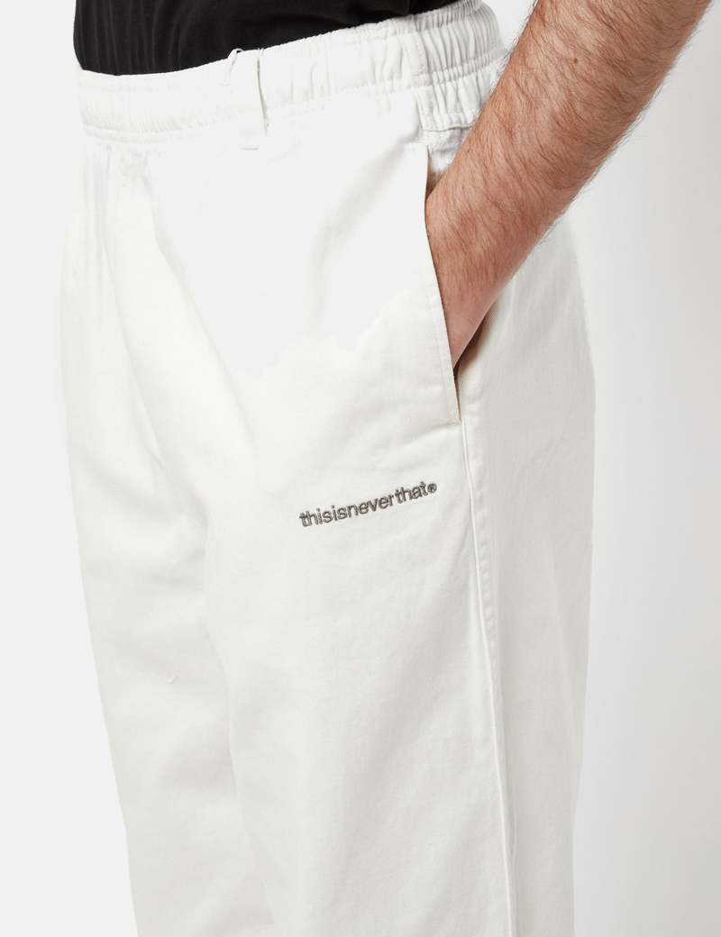 【THISISNEVERTHAT】イージーパンツクリーム Thisisneverthat Relaxed Easy Pant - Cream | Garmentory