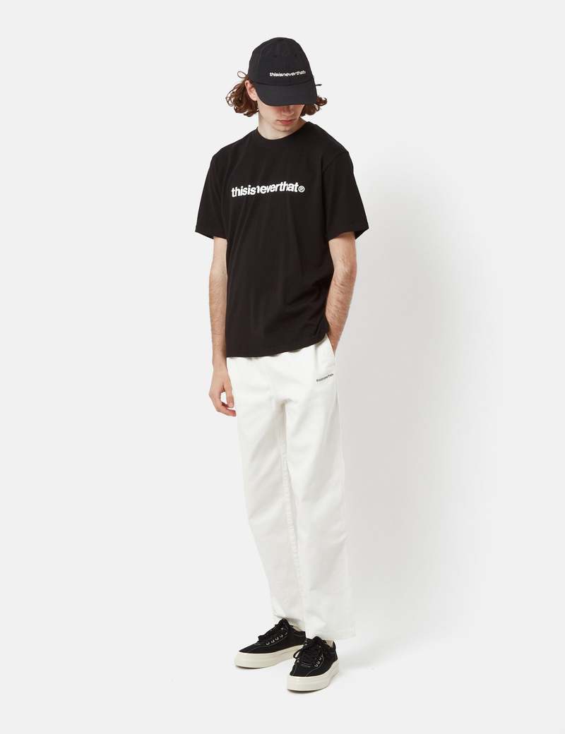 【THISISNEVERTHAT】Easy Pant Vanilla Thisisneverthat Relaxed Easy Pant - Cream | Garmentory