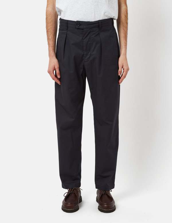 Engineered Garments Tapered Twill Carlyle Pant - Dark Navy Blue