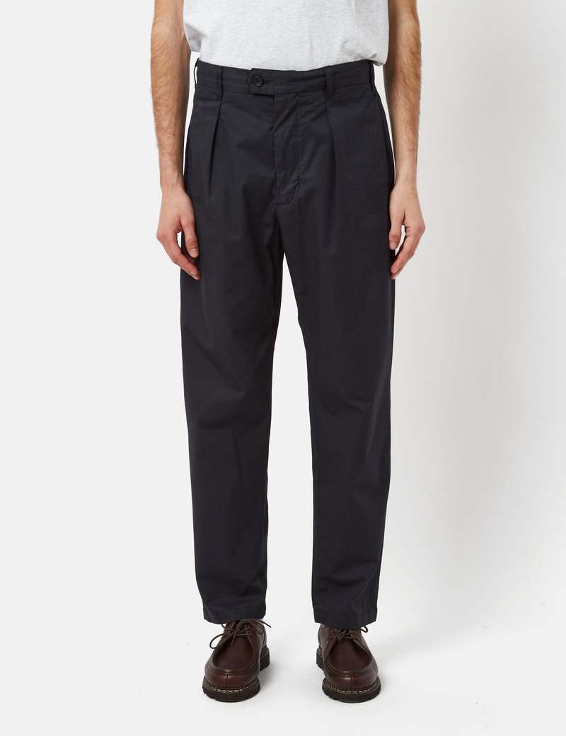 Engineered Garments Tapered Twill Carlyle Pant - Dark Navy