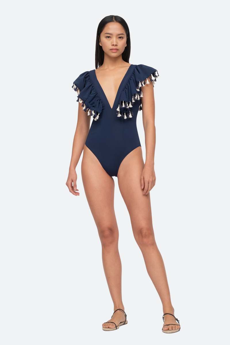 Shiori　Sea New York ONE PIECE Sea NY Pucker One Piece - Multi | Garmentory