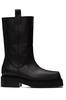 Eckhaus Latta Stacked Boots - Black - Thumbnail 1