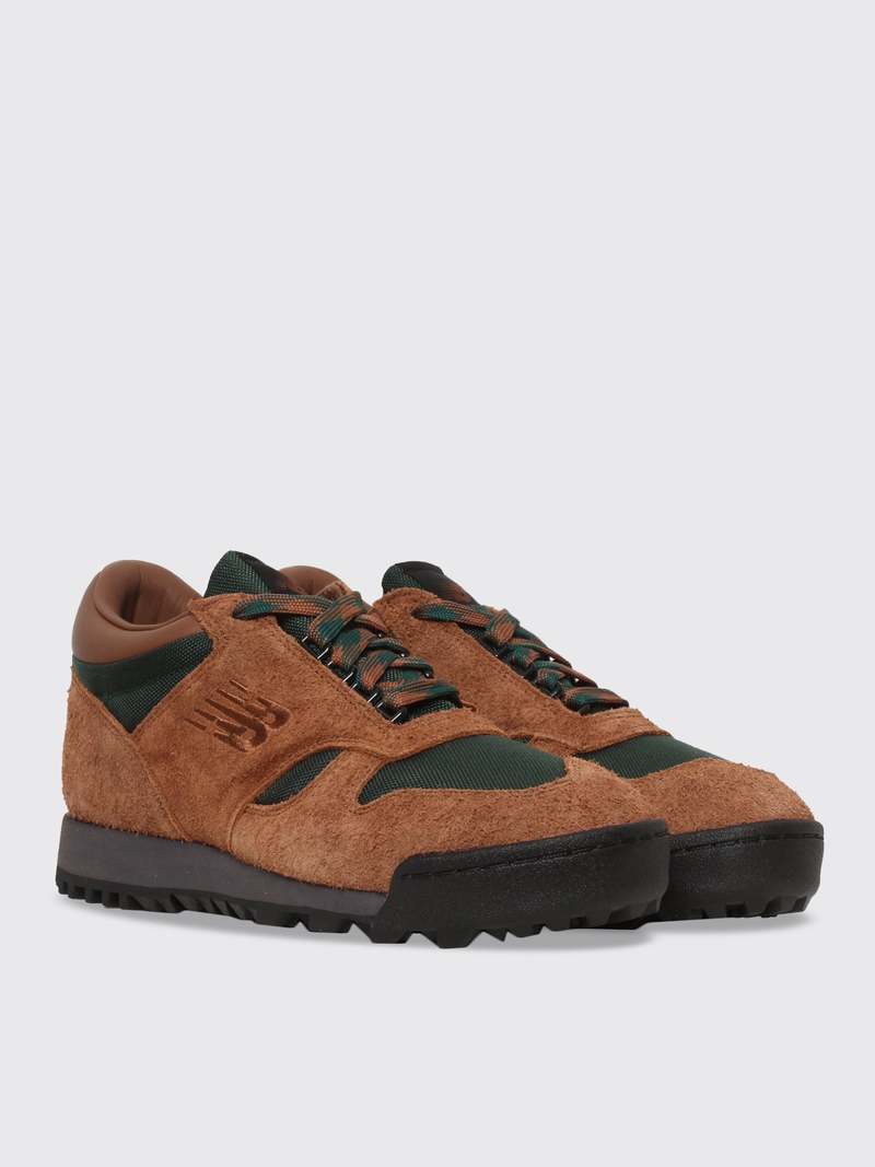 スニーカー New Balance FW23 'Rainier Low' sneakers (UALGSBB COGNAC) New Balance Rainier Low Glazed Ginger Classic Crimson
