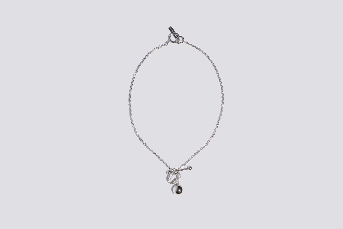 Justine Clenquet Gordon Choker - Silver | Garmentory