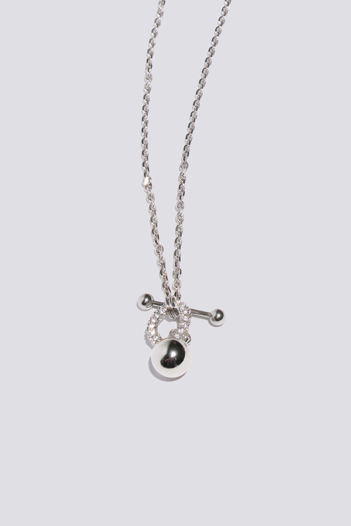 Justine Clenquet Gordon Choker - Silver | Garmentory