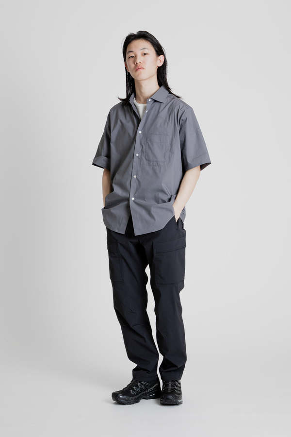 【美品】GOLDWIN　Mobility Comfortable Shirt Goldwin Mobility Comfortable Half Sleeve Shirt - Gray | Garmentory