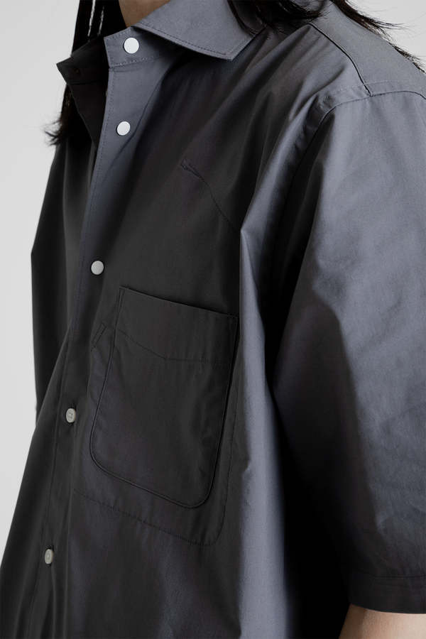 Goldwin Mobility Comfortable Half Sleeve Shirt - Gray | Garmentory