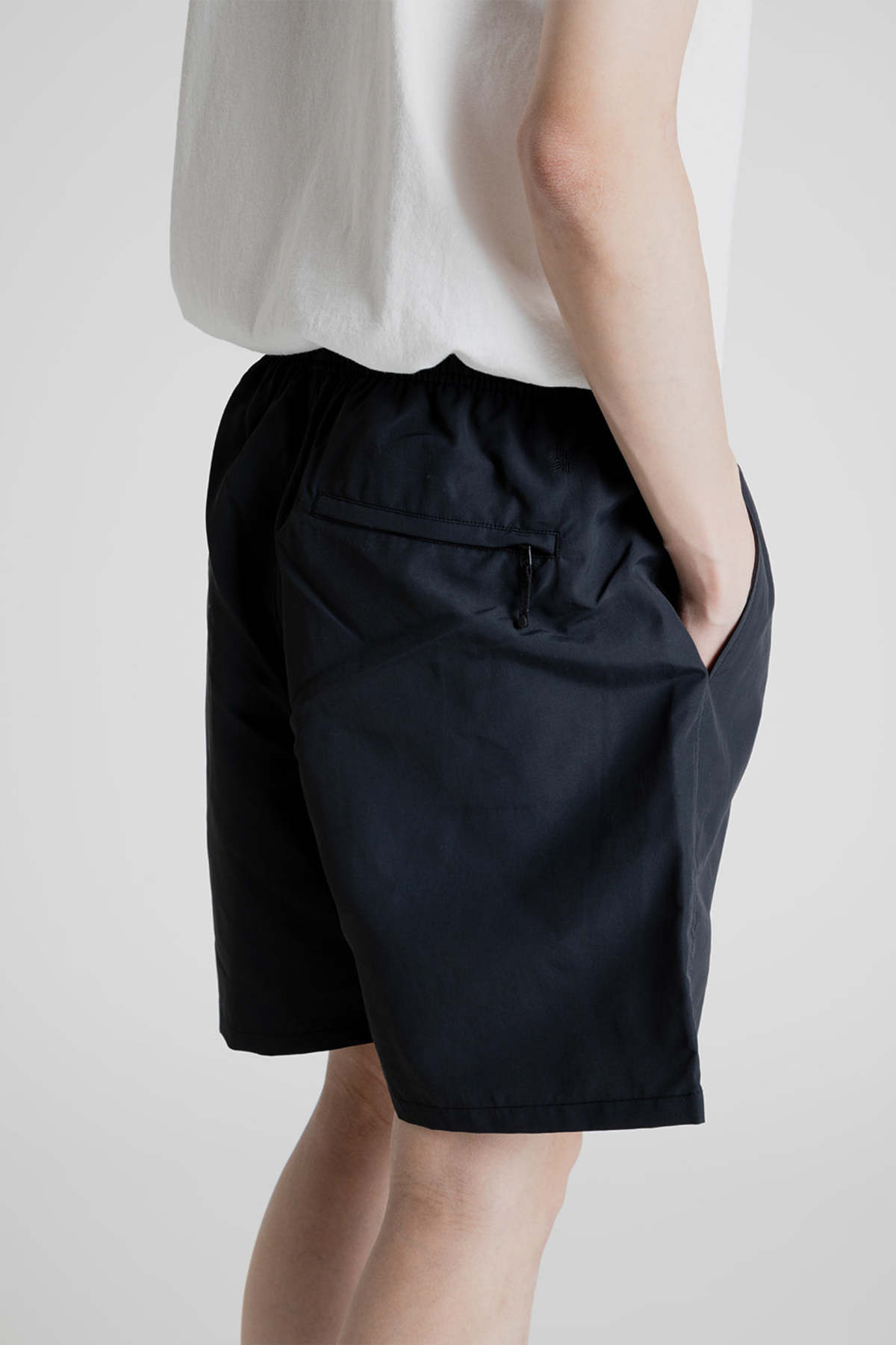 GOLDWIN　Nylon Shorts 7 SIZE4 Goldwin 7 inch Nylon Shorts - Black | Garmentory