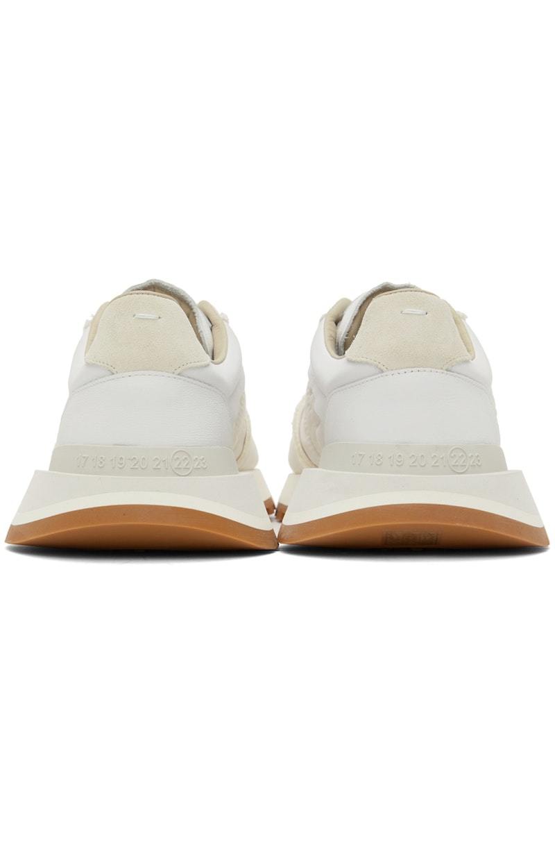 Maison Margiela Evolution Runner Sneakers - White | Garmentory