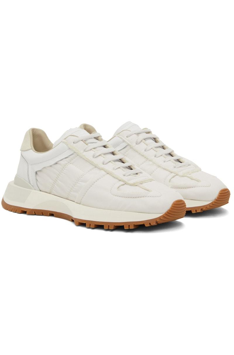 Maison Margiela Evolution Runner Sneakers - White | Garmentory