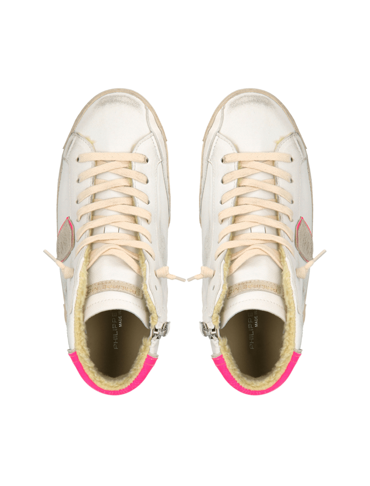 Philippe Model PRSX High Sneaker - WHITE | Garmentory