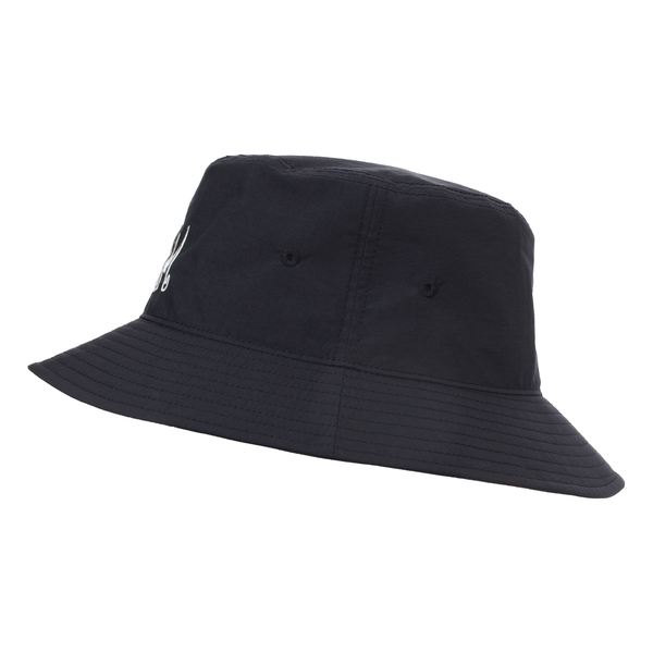 Saint Michael Embroidered logo bucket hat - Black | Garmentory