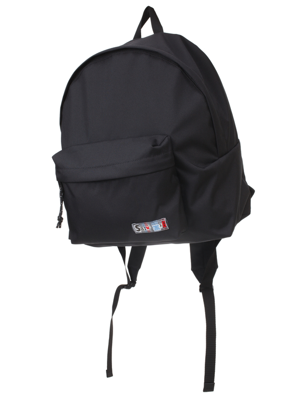 Saint Michael medium with logo patch backpack - Black  display picture 1